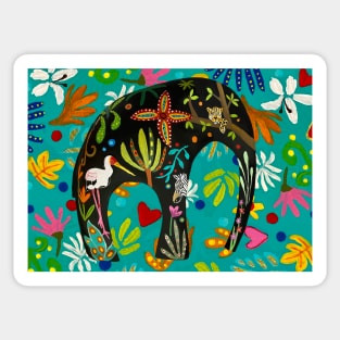 Elephant Jungle Sticker